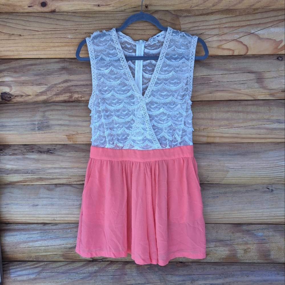 Crochet Sheer Romper
